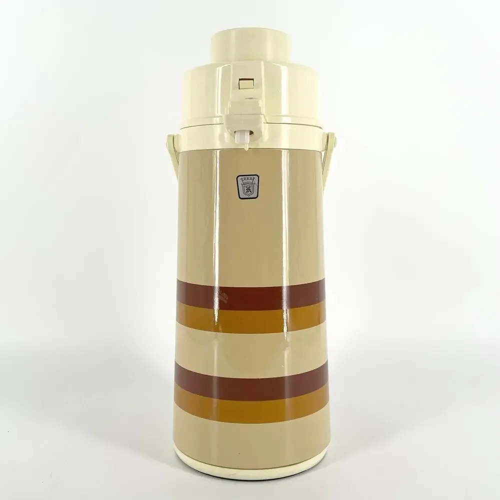 70s PumpPot beverage dispenser 2 qt 1970s vintage